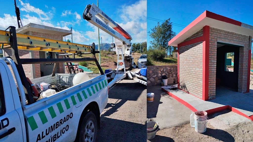 Avanzan obras de asfalto y agua potable en Villa Giardino