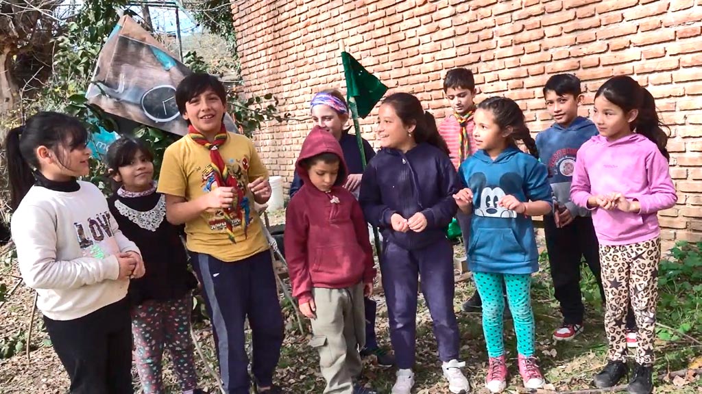 Encuentro de grupo Scout Capitana Negra en Club Alemán de La Falda