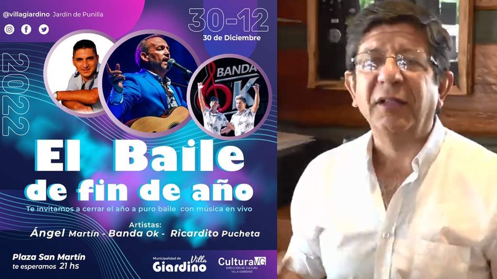 Fiesta bailable de fin de año en Giardino