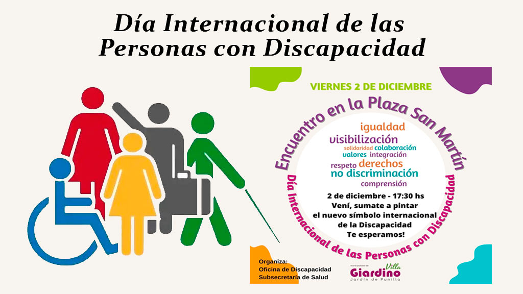 Encuentro sobre discapacidad en Giardino