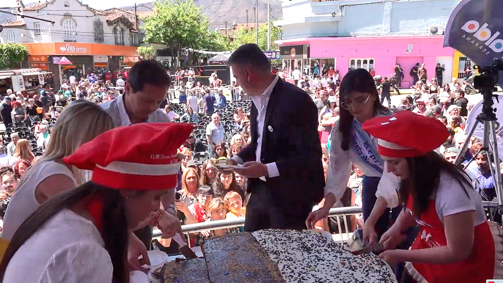 Acto inaugural de la XXIV edición de la Fiesta Nacional del Alfajor