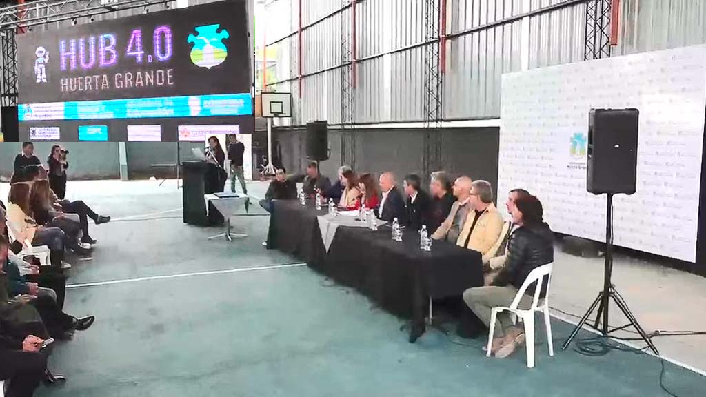 Inauguración 1er Centro Tecnológico en Huerta Grande