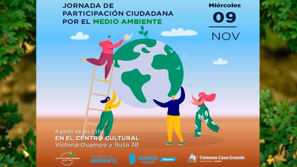 Jornada de participación ciudadana por el medio ambiente en Casa Grande 