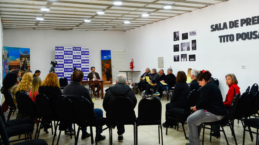 Comenzó el Taller de Presupuesto Participativo en La Falda