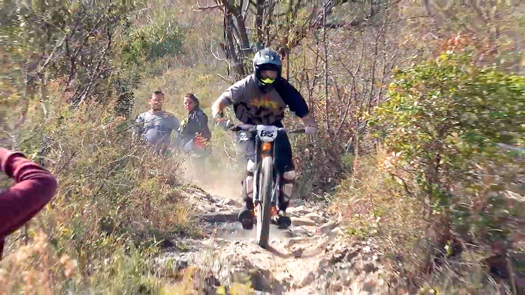 Evento de Downhill en circuito faldense de La Banderita