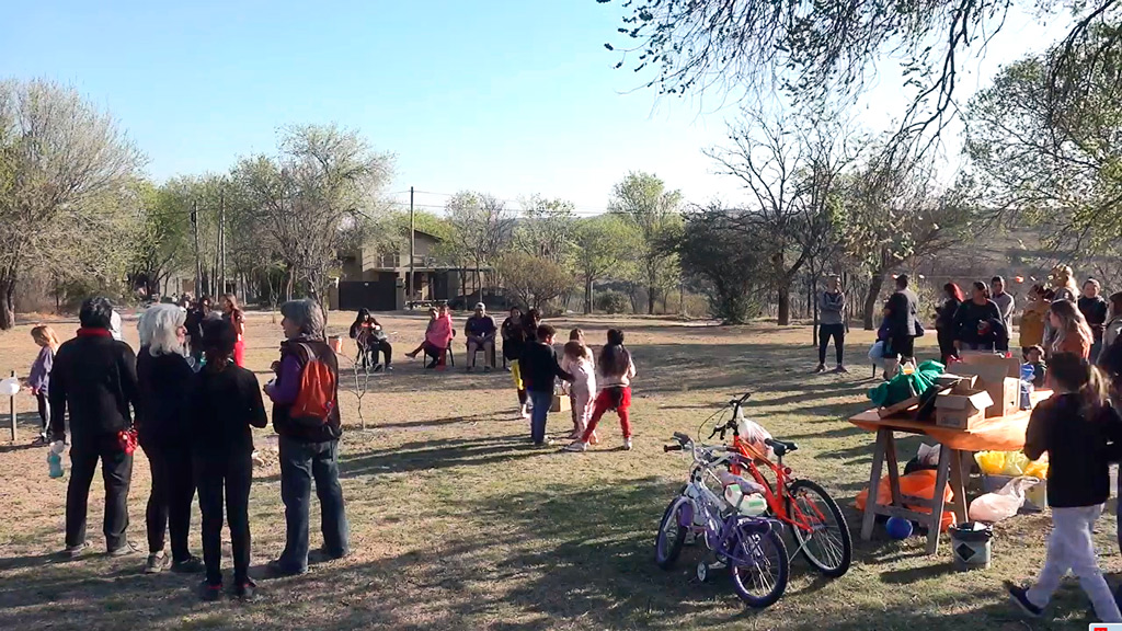 Centro Vecinal Los Quimbaletes festejo el día de las infancias