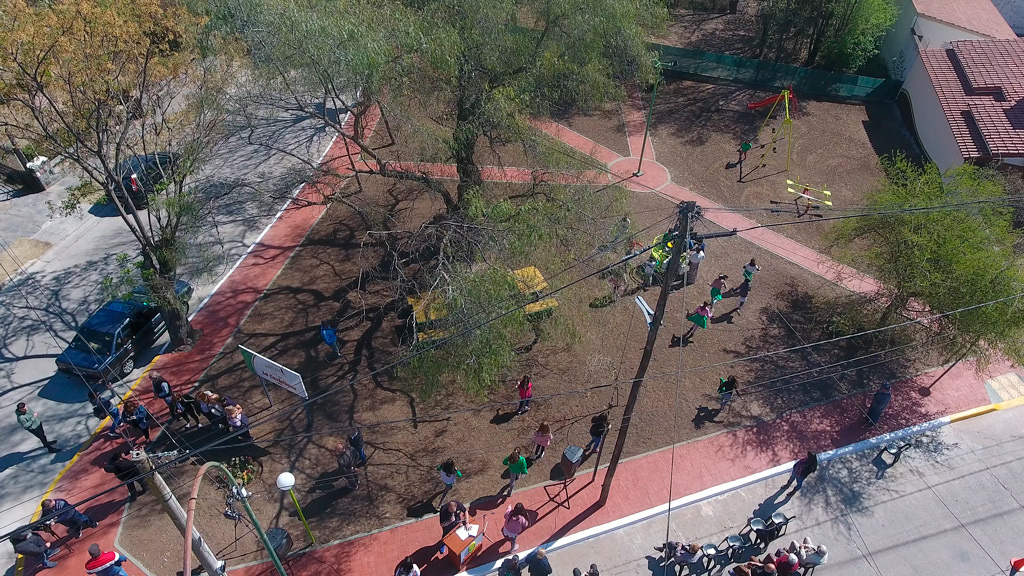 Inauguración Plaza La Castellana del Barrio San Antonio