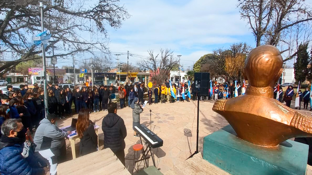 Giardino: 172° aniversario del Paso a la Inmortalidad del Gral. San Martín