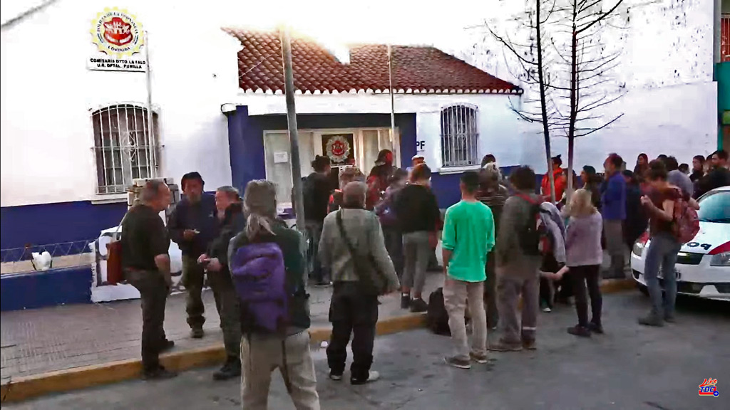 Ecologistas: piden la liberación de integrantes detenidos en La Falda