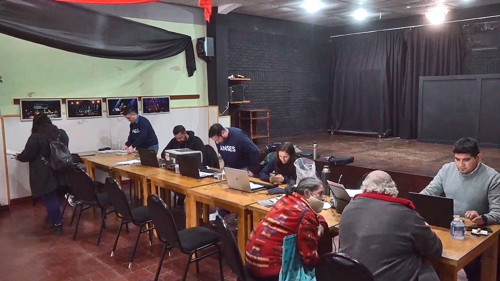 Nuevo operativo de ANSES en La Falda