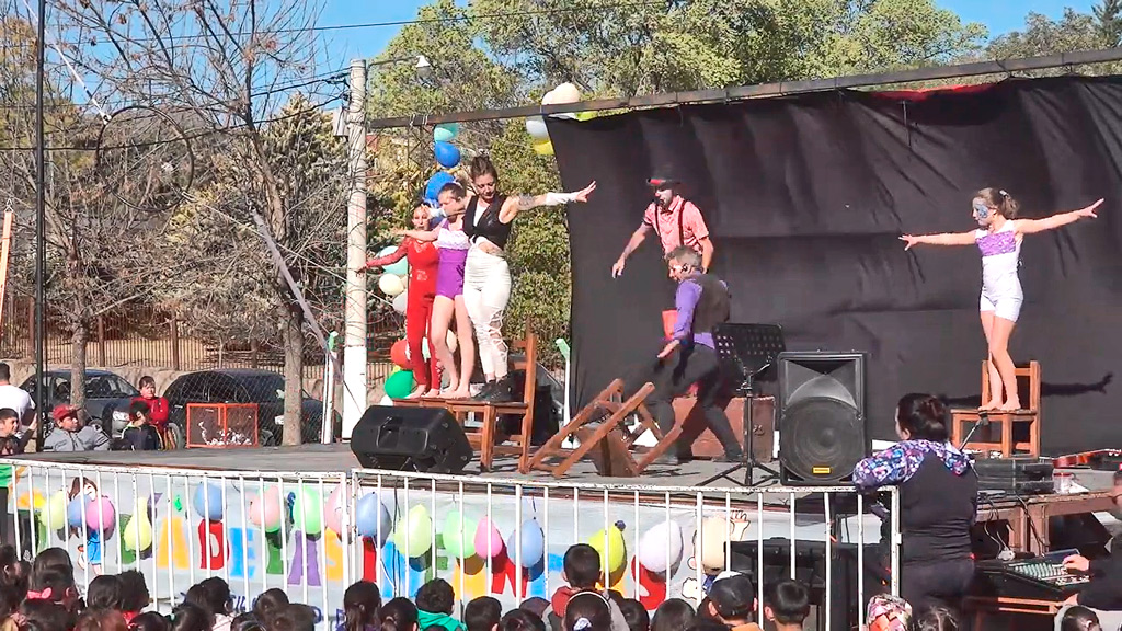 Tarde de festejos para los más pequeños de Valle Hermoso 