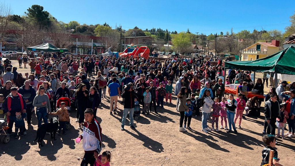 Festejo del día de las Infancias en Villa Giardino