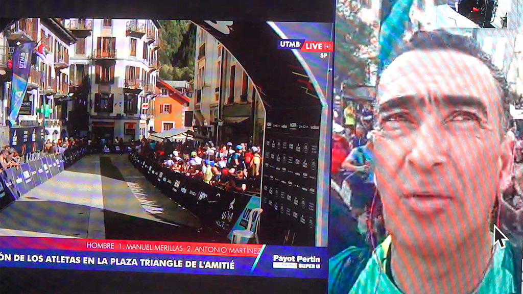 UTMB: desde Francia acompañamos a Pancho Villanueva