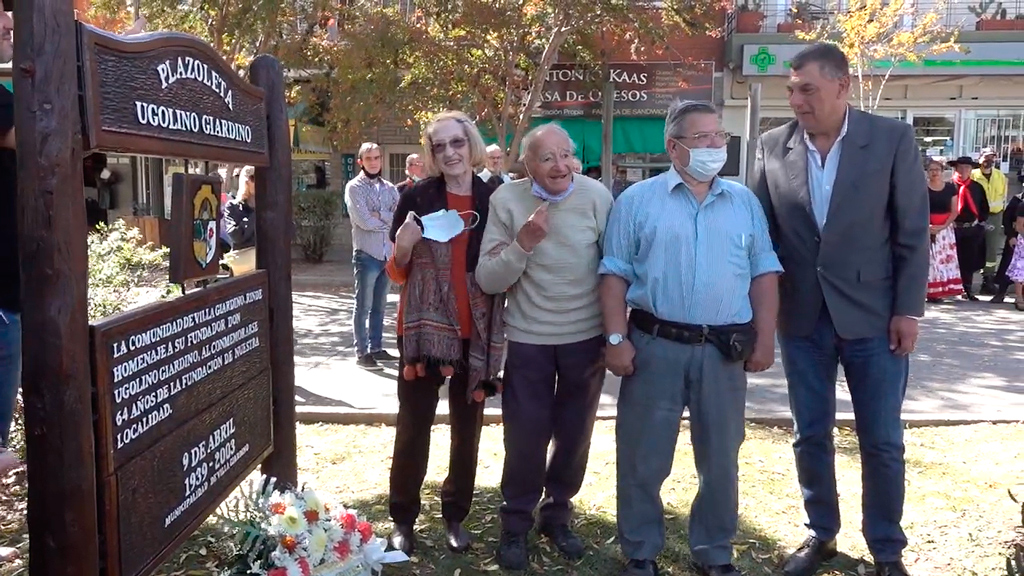 Acto por el 83 aniversario de la fundación de Villa Giardino