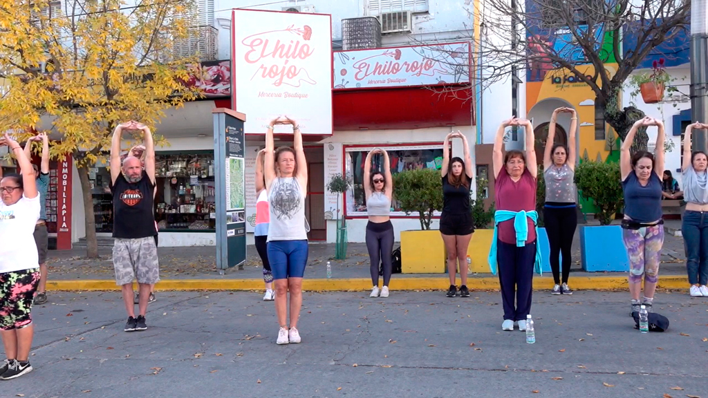 Master training faldense por Semana de la Actividad Física