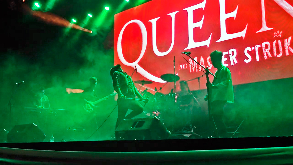  Master Stroke brilló con tributo a Queen en Música en Escena