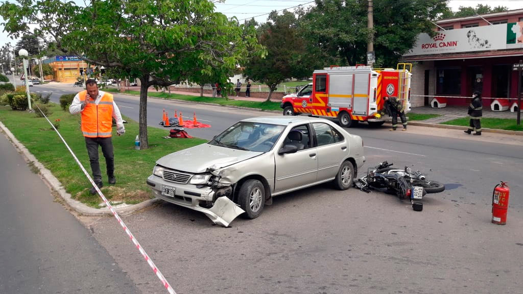 Fallece motociclista en accidente en la fuente de Villa Giardino