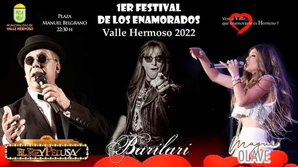 Imperdible: Se viene el 1er festival de los Enamorados