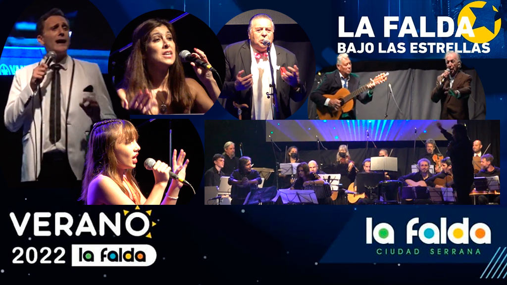 1ra noche de tango en La Falda bajo las Estrellas