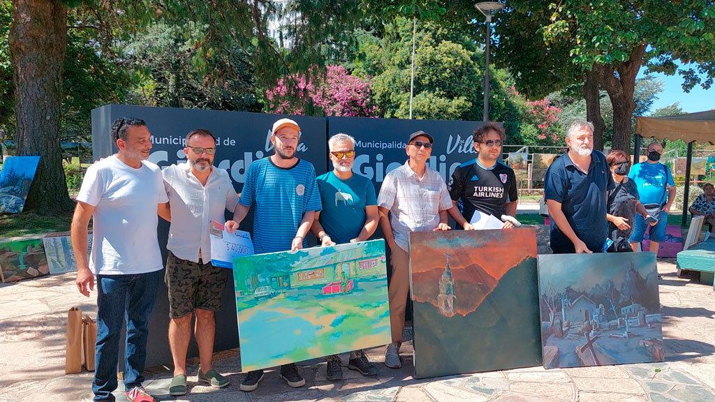 Villa Giardino: un centenar de atriles en el encuentro de pintura paisajista