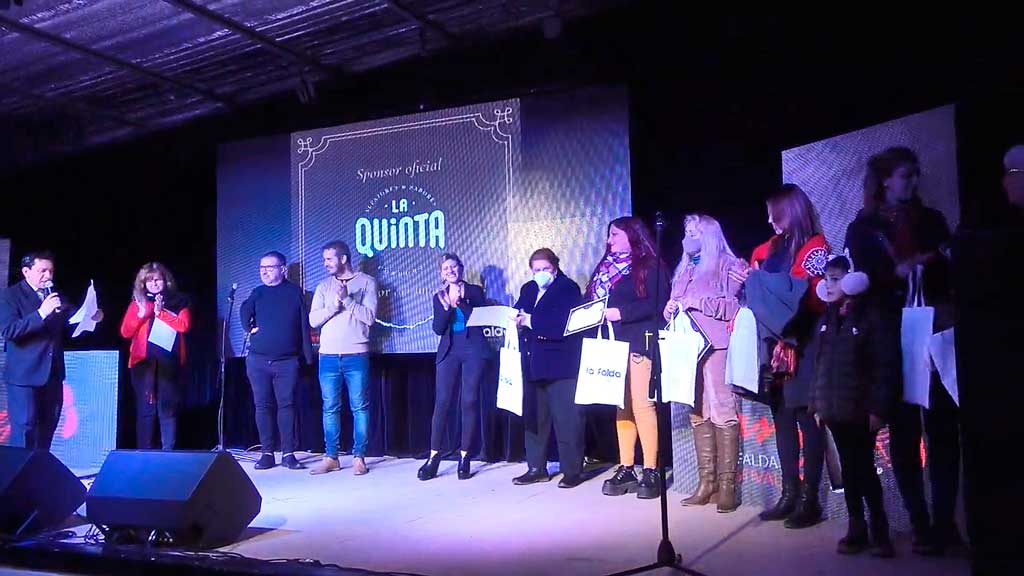 Entrega de premios de Experiencia Tango La Falda