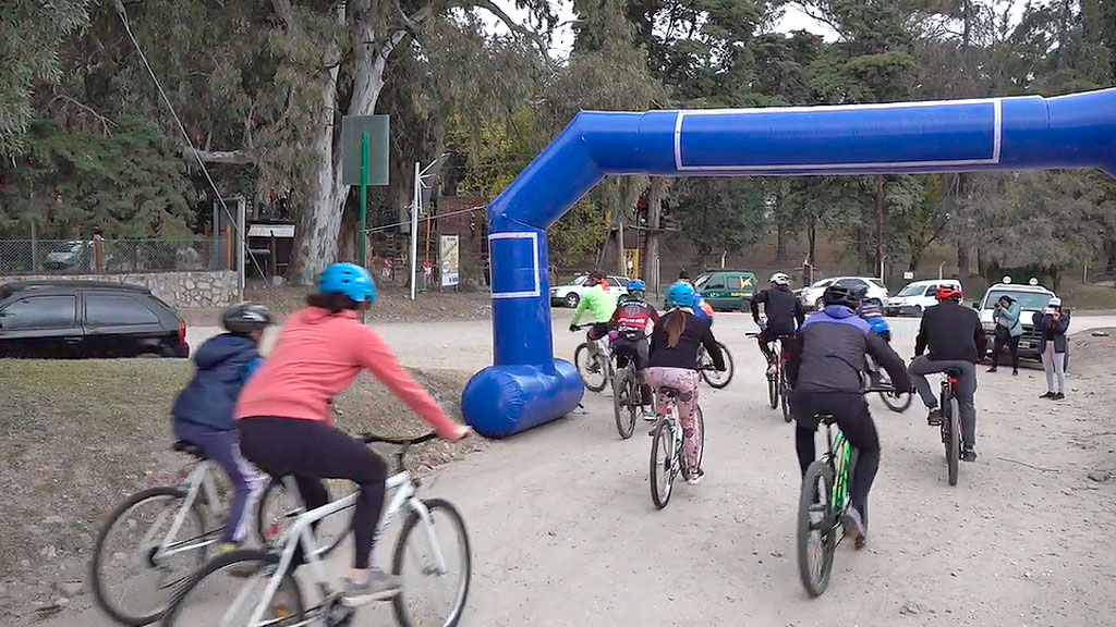 Cicloturismo: evento en La Falda de la Agencia Córdoba Turismo