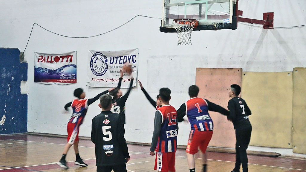 Provincial de Básquet en CUHG: U13 entre Club Union Huerta Grande y Olayón