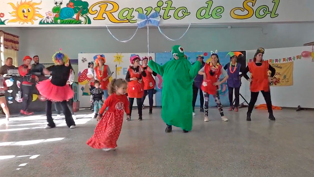 Día de los Jardines: fiesta compartida en guardería Rayito de sol