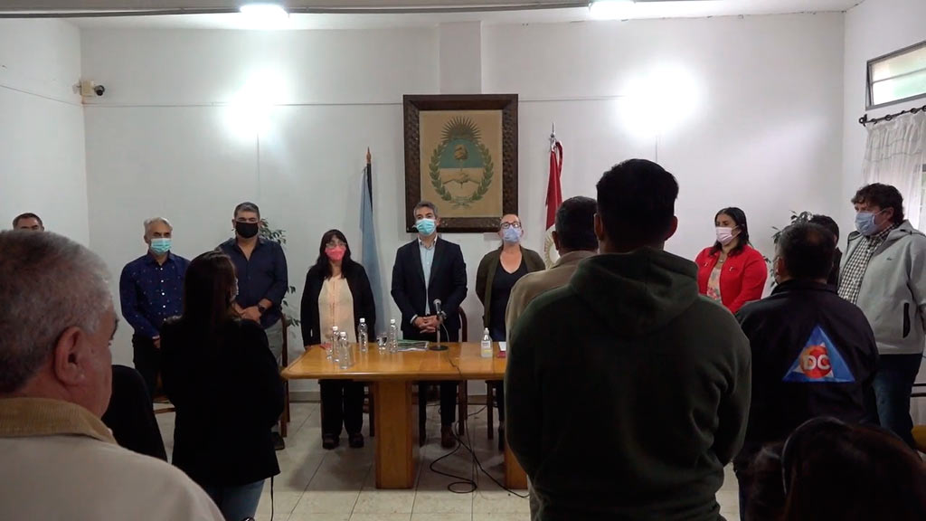 Apertura de sesiones del Concejo deliberante de Huerta Grande