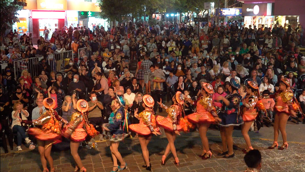 La Edén faldense volvió a vestirse de carnaval