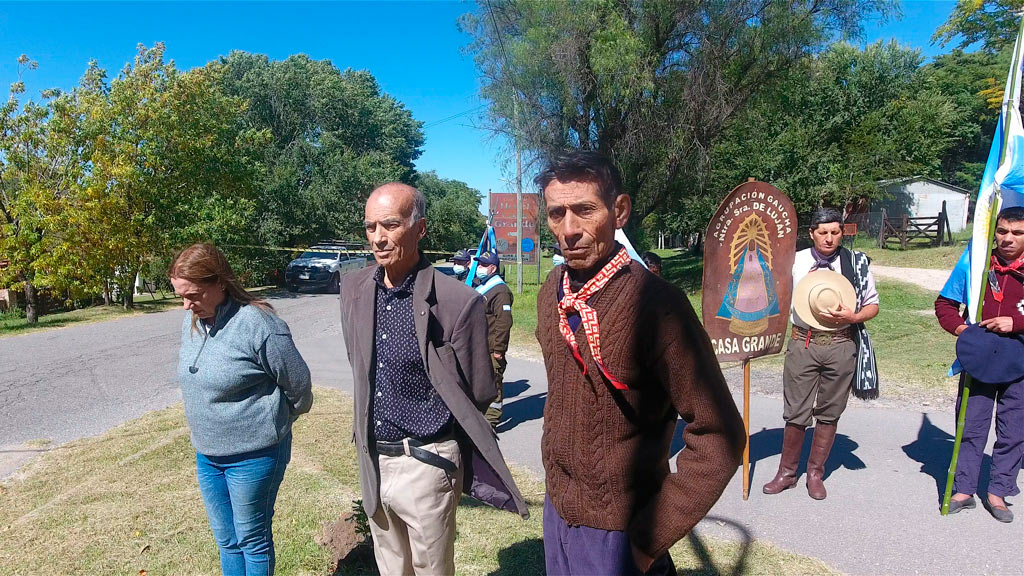 Acto del día del Veterano y de los Caídos en guerra en Casa Grande