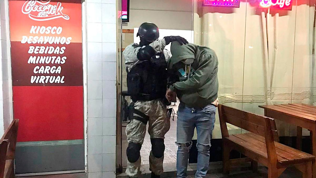 Cosquín: un detenido y secuestro de estupefacientes