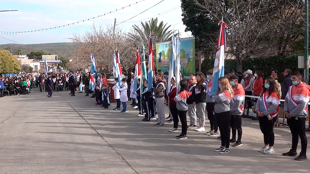 Valle Hermoso conmemoró el 212° Aniversario del 25 de Mayo