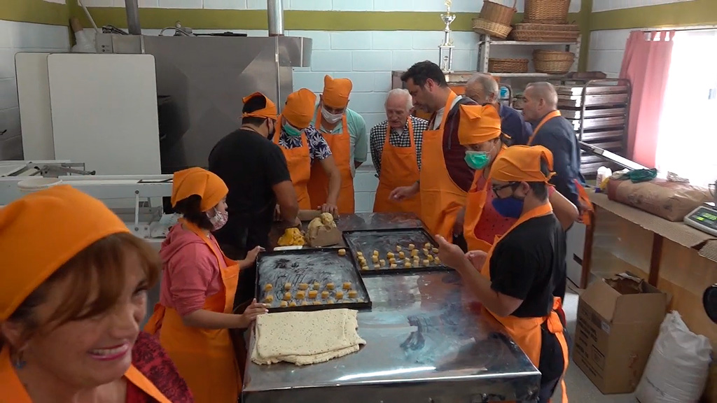 Centro de día Montessori recibió al Rotary Club de La Falda 