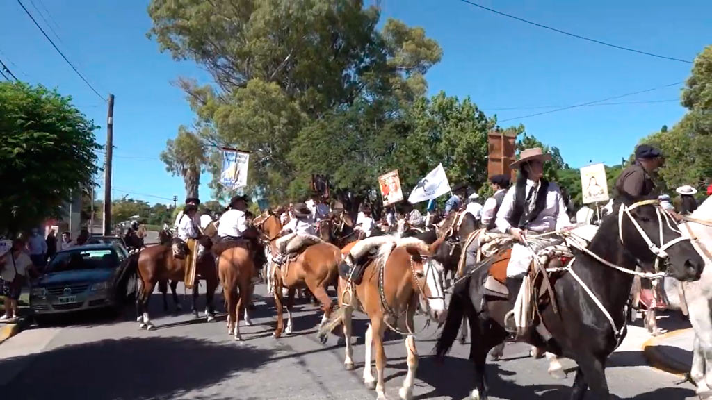 Valle Hermoso: homenaje en el reencuentro de las agrupaciones gauchas