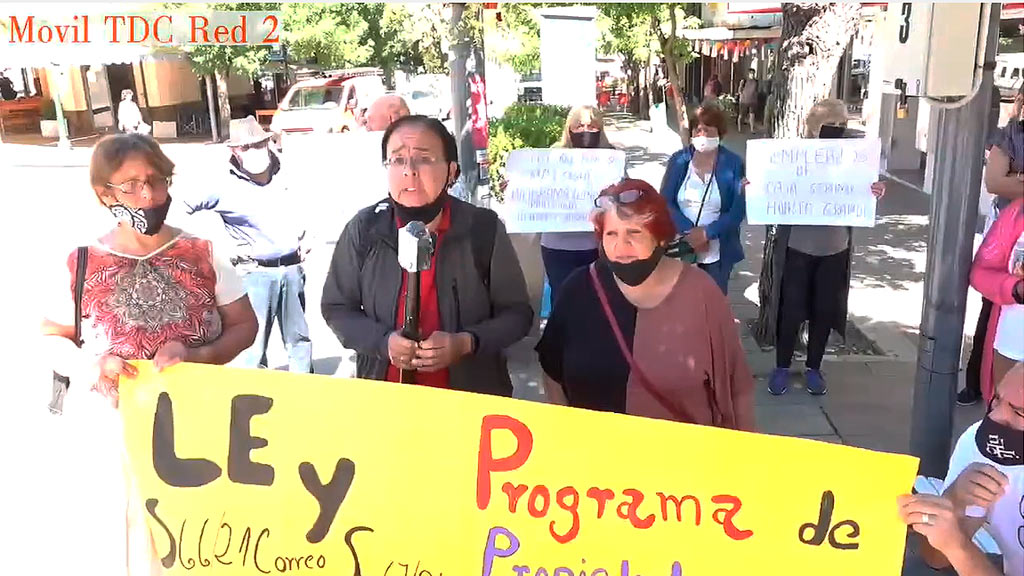 Jubilados de Correo: protestan al ser estafados por el estado