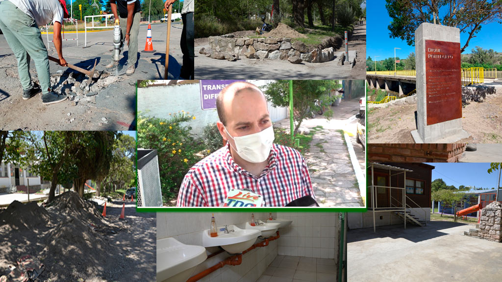 Villa Giardino: actualización de avances de obras públicas