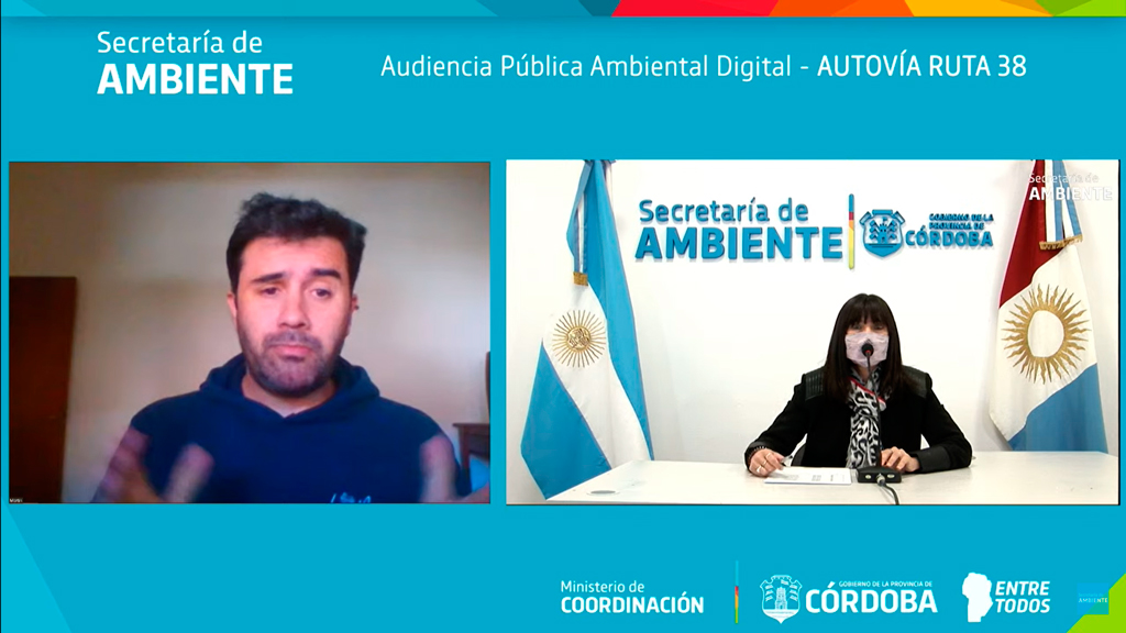 Audiencia Pública Ambiental Digital - Ruta 38 - Lunes 26/04