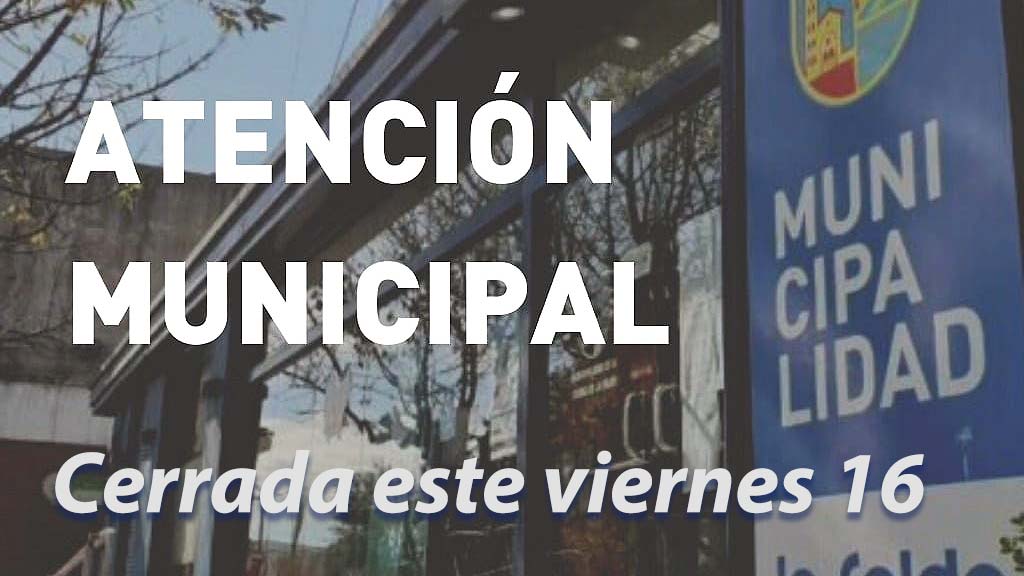 La Falda: cierre de atención al público por casos positivos en Municipio