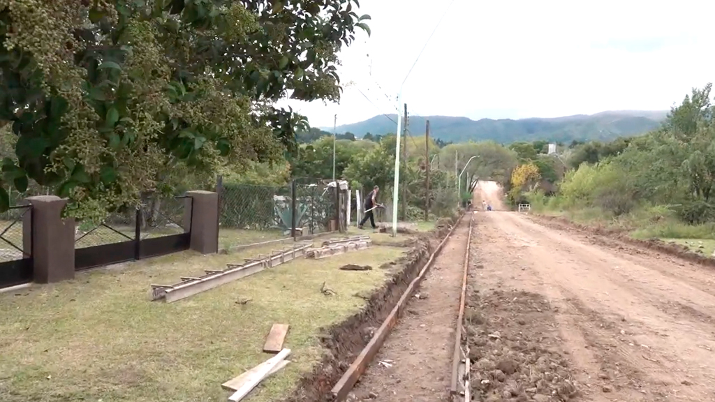 Avance de obras en diferentes barrios de Giardino