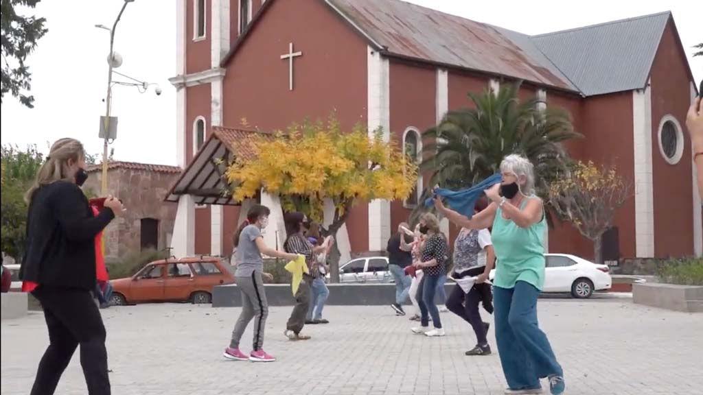 Dia nacional de la Zamba en plaza de Huerta Grande