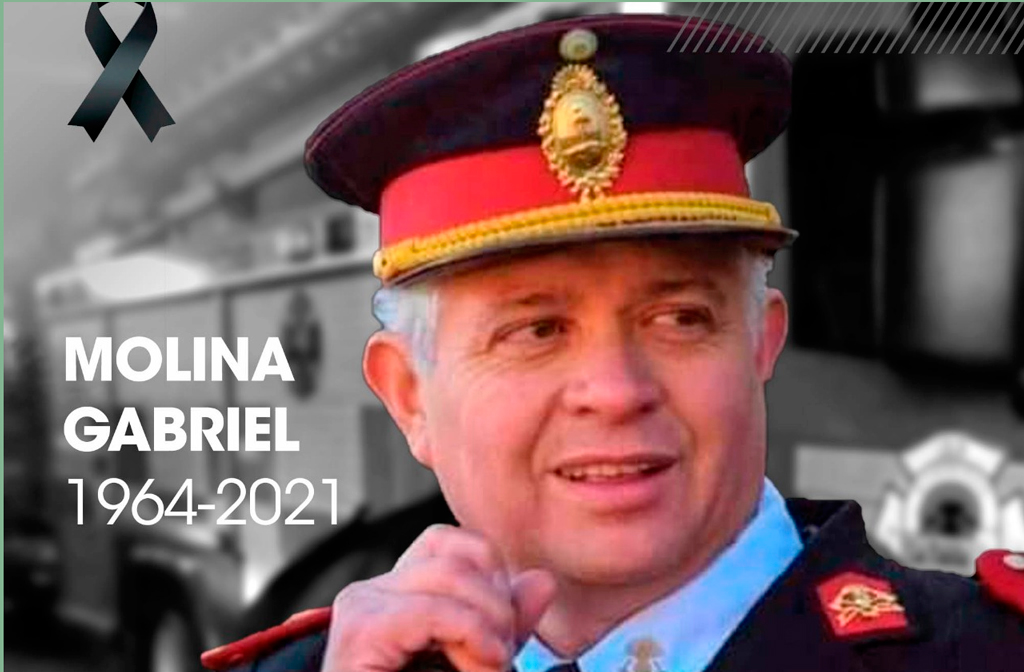Familia bomberil de Luto: falleció jefe Gabriel Molina