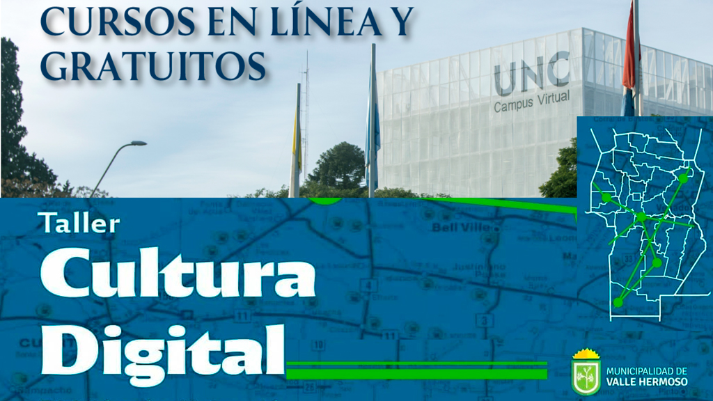 Valle Hermoso: inscripción para el taller de cultural digital de la Universidad Popular