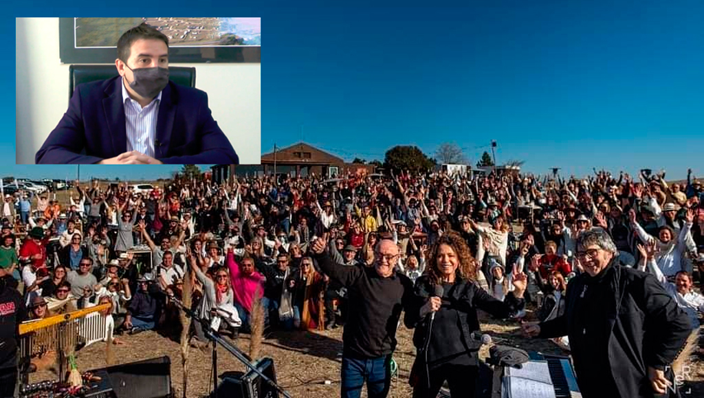 Paradoja e impotencia por multitudinario recital en La Cumbre