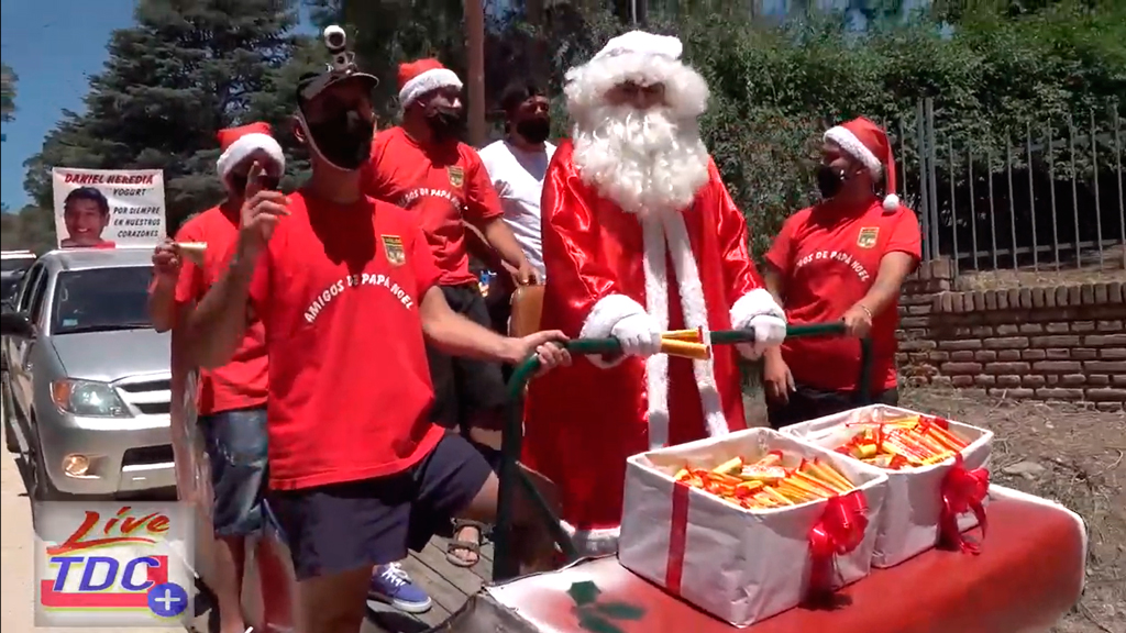 El Covid no detuvo a los Amigos de Papá Noel