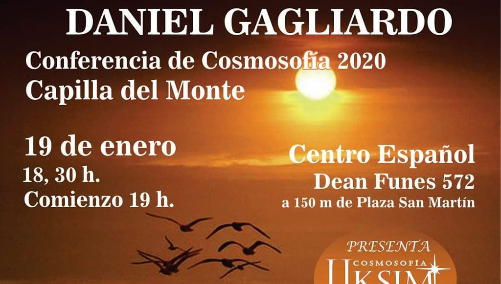 Conferencia de Cosmosofia 2020 en Capilla del Monte