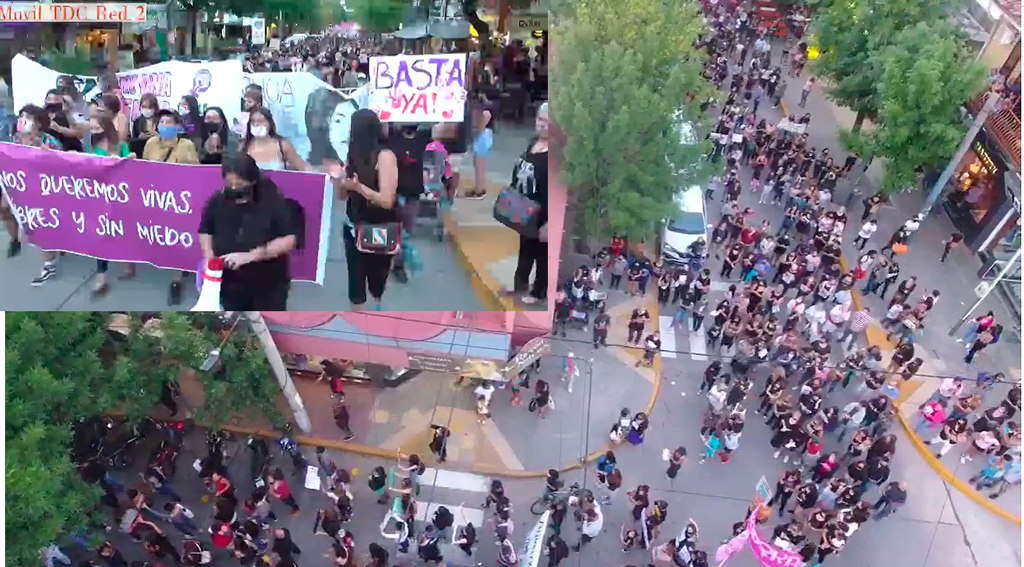 Marcha de la bronca: multitudinario y pacifico repudio a los femicidios