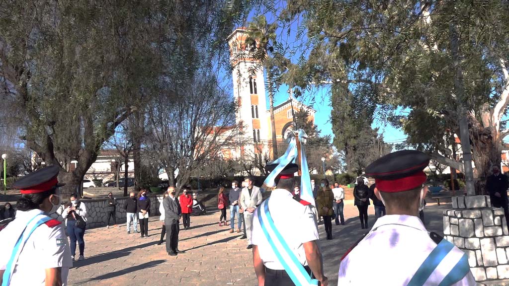 La Falda: acto oficial del Día de la Independencia