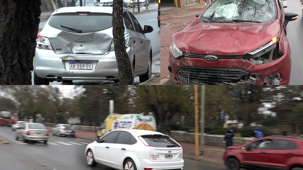 La Falda: accidente sin heridos en Av. España