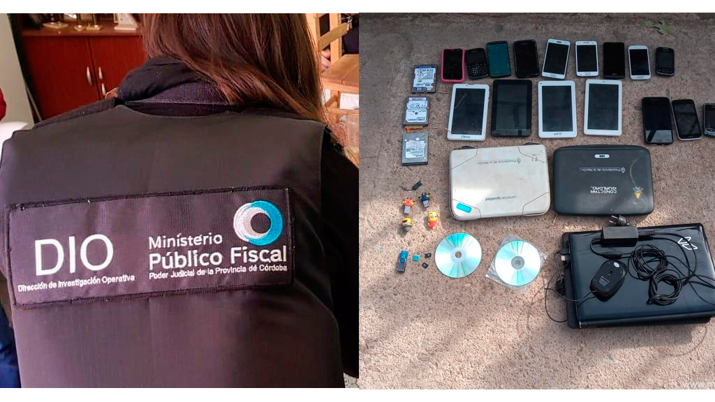 Cruz del Eje: un detenido por tenencia de imágenes pornográficas de menores